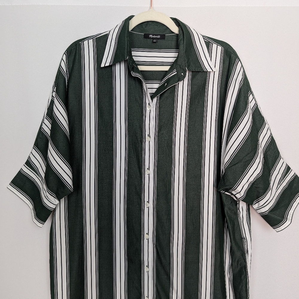Madewell Dolman Midi Shirtdress - Picture 7 of 14